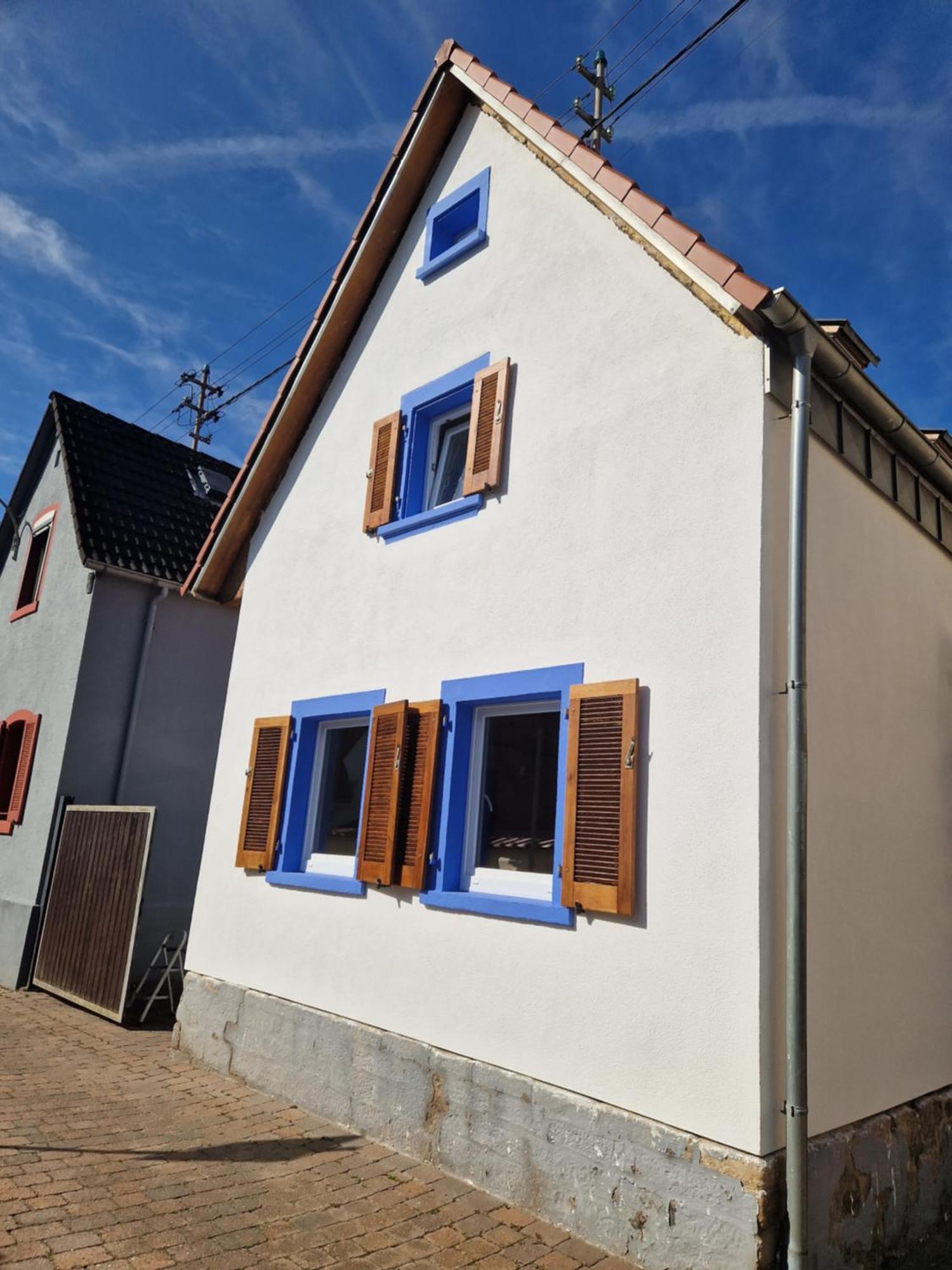 Ferienwohnung Blumenshein Bei Speyer Karlsruhe Familienfreundlich 5 Pers Zeiskam Exterior foto